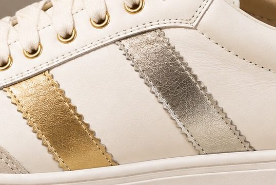Franjas oro y plata